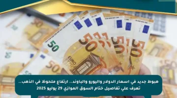 هبوط جديد في أسعار الدولار واليورو والباوند.. ارتفاع ملحوظ في الذهب.. تعرف على تفاصيل ختام السوق الموازي 29 يوليو 2025